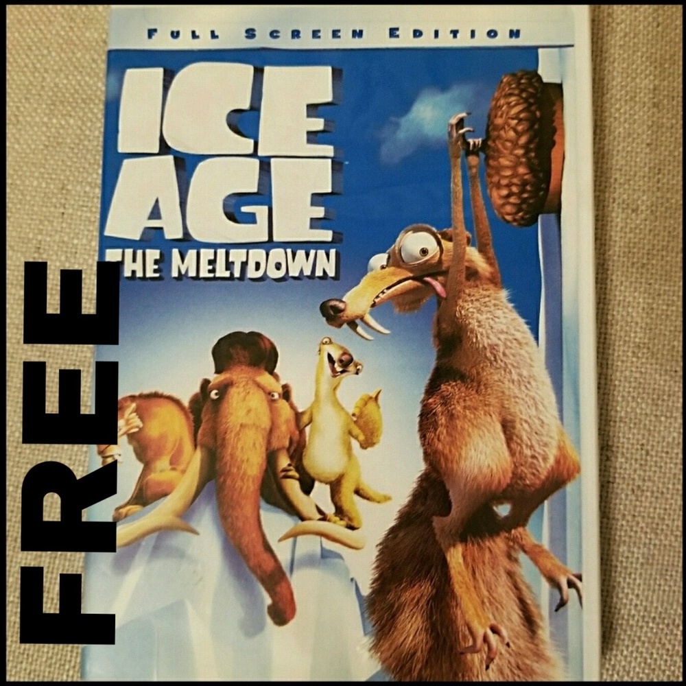 ❄️❄FREE WITH PURCHASE--Ice Age The Meltdown DVD❄️❄